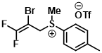 (2-Bromo-3,3-difluoroallyl)(methyl)(p-tolyl)sulfonium trifluoromethanesulfonate