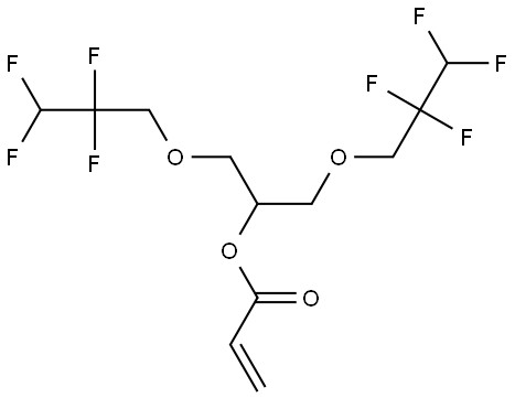 2-丙烯酸-2-(2,2,3,3-四氟丙氧基)-1-[(2,2,3,3-四氟丙氧基)甲基]乙酯